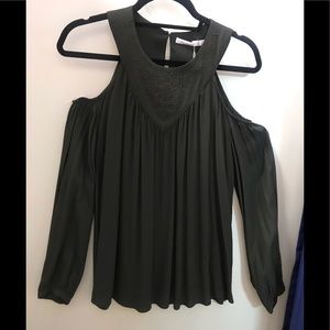 Pink Stitch Untold Stories Olive Top